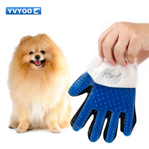 YVYOO Pet dog accessories Grooming Supply  Pet Dog Hair Brush Comb Glove For Pet Cleaning Massage Glove  Cat Hair Glove  D10